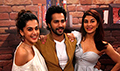 Varun Dhawan, Jacqueline Fernandez and Taapsee Pannu snapped promoting 'Judwaa 2' at Mehboob Studio - Judwaa 2 Event Photos