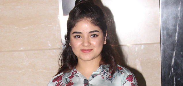 Zaira Wasim celebrates her birthday with the media