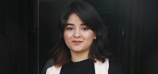 Zaira Wasim snapped at Secret Superstar promotions