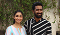 Alia Bhatt and Vicky Kaushal snapped during Raazi promotions - Raazi Event Photos