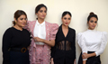 Cast of the film Veere Di Wedding snapped attend a press meet - Veere Di Wedding Event Photos