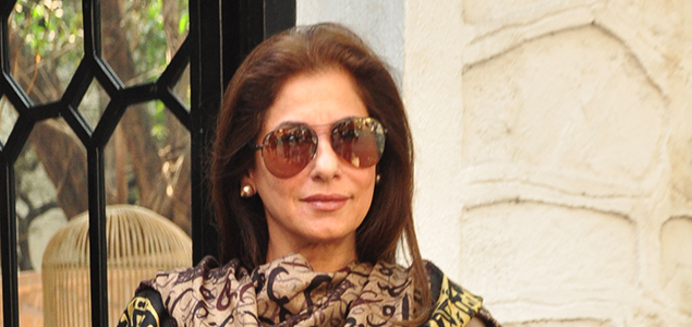 Dimple Kapadia and Karan Kapadia snapped at The Korner House