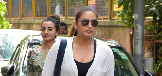 Huma Qureshi and Patralekha spotted at Indigo 