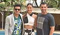 John Abraham, Aisha Sharma and Manoj Bajpayee does a photoshoot for Satyameva Jayate - Satyameva Jayate Event Photos