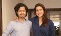 Kajol and Riddhi Sen snapped promoting the film Helicopter Eela - Helicopter Eela Event Photos