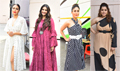 Kareena Kapoor, Swara Bhaskar Sonam Kapoor and Shikha Talsania snapped promoting their film Veere Di Wedding - Veere Di Wedding Event Photos