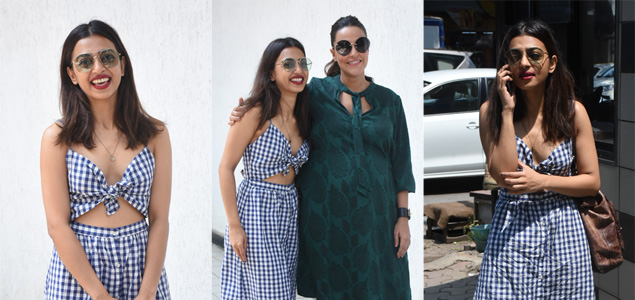Radhika Apte spotted at No Filter Neha Season 3