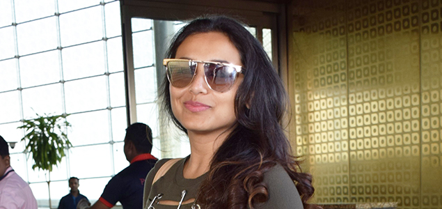 Rani Mukerji snapped at the airport