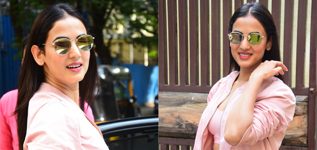 Sonal Chauhan snapped post Yoga Session in Bandra