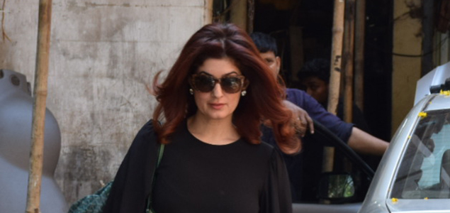 Twinkle Khanna snapped post salon session