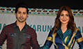 Varun Dhawan and Anushka Sharma snapped during Sui Dhaaga – Made In India promotions - Sui Dhaaga Event Photos