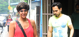 Celebs snapped at Bandra