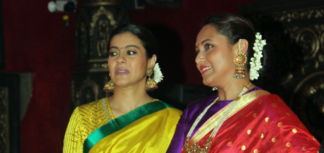Kajol snapped with mom Tanuja celebrating Durja Puja