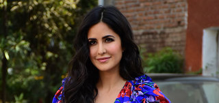 Katrina Kaif snapped promoting her film Bharat