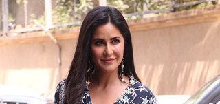 Katrina Kaif snapped promoting her film Bharat