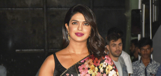 Priyanka Chopra snapped promoting her film The Sky Is Pink