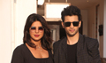 Priyanka Chopra Jonas, Rohit Saraf and Farhan Akhtar snapped promoting their film The Sky Is Pink - The Sky Is Pink Event Photos