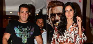 Salman Khan and Katrina Kaif at Taj Lands End