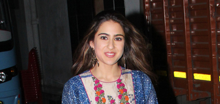 Sara Ali Khan snapped at Famous Studio