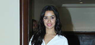 Shraddha Kapoor arrive for movie promotion JW Marriott Juhu