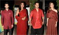 Sonakshi Sinha, Alia Bhatt, Varun Dhawan and Aditya Roy Kapur snapped at Filmcity promoting Kalank - Kalank Event Photos