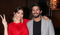 Sonam Kapoor and Dulquer Salmaan snapped promoting their film The Zoya Factor - Zoya Factor Event Photos