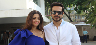 Vedhika Kumar and Emraan Hashmi snapped promoting the film The Body