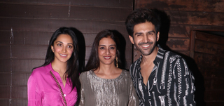 Kartik Aaryan, Kiara Advani attend producer Murad Khetani's house party