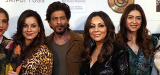 Maison & Ojet's 25th anniversary celebration at Gauri Khan Designs store