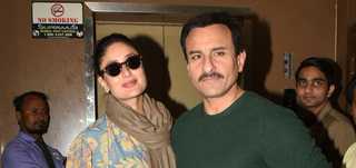 Saif Ali Khan and Kareena Kapoor Khan spotted at Juhu PVR