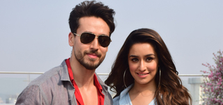 Tiger Shroff and Shraddha Kapoor snapped promoting their film Baaghi 3