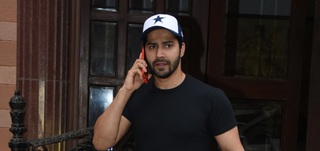 Varun Dhawan spotted at Empire Studio