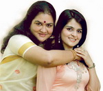 Urvasi and Roma in 'Kathayile Nayika'