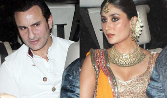 Saif Kareena set to wed Tuesday