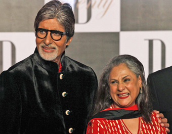 Amitabh, Jaya pose together for magazine