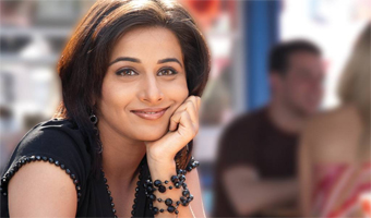 Vidya Balan practices Gandhigiri