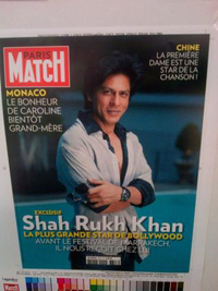 Shah Rukh on French magazine cover