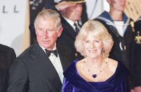 Royal couple watches James Bonds Skyfall