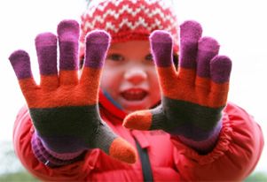 Glove it up! The hottest fashion trend this winter