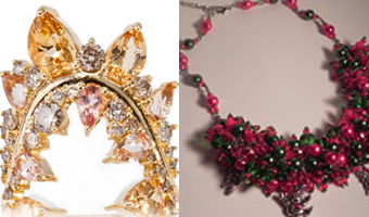 Reindeers, cherub, dragonflies: Christmas inspired jewellery