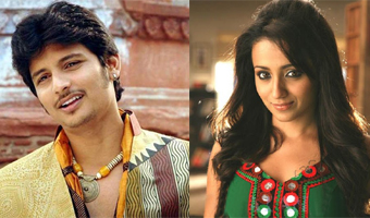 Trisha, Jiiva film launch in Chennai on April 16