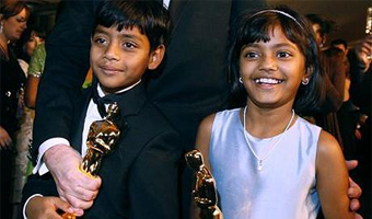 Fairytale ride continues for Slumdog Millionaire children