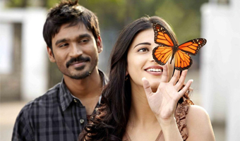 3 gets U certificate, Dhanush happy