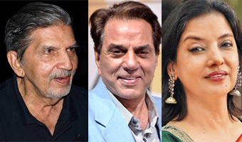 Mario, Dharmendra, Shabana conferred Padma awards