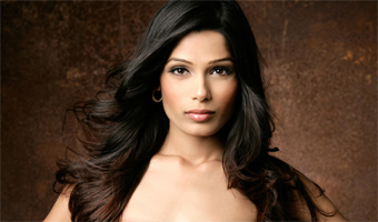 Dev helped me handle fame: Freida Pinto