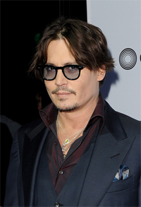 Johnny Depp saved by horse