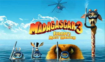 Now a game on Madagascar 3