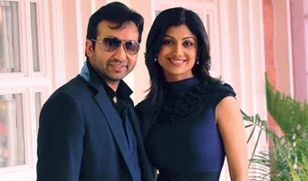 Raj gatecrashes wife Shilpas baby shower bash