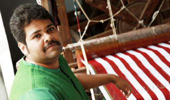 Designer Gaurang Shah teams with 250 weavers to revive handlooms