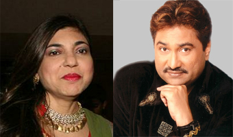 Alka Yagnik, Kumar Sanu visit Mehdi Hassans grave in Karachi